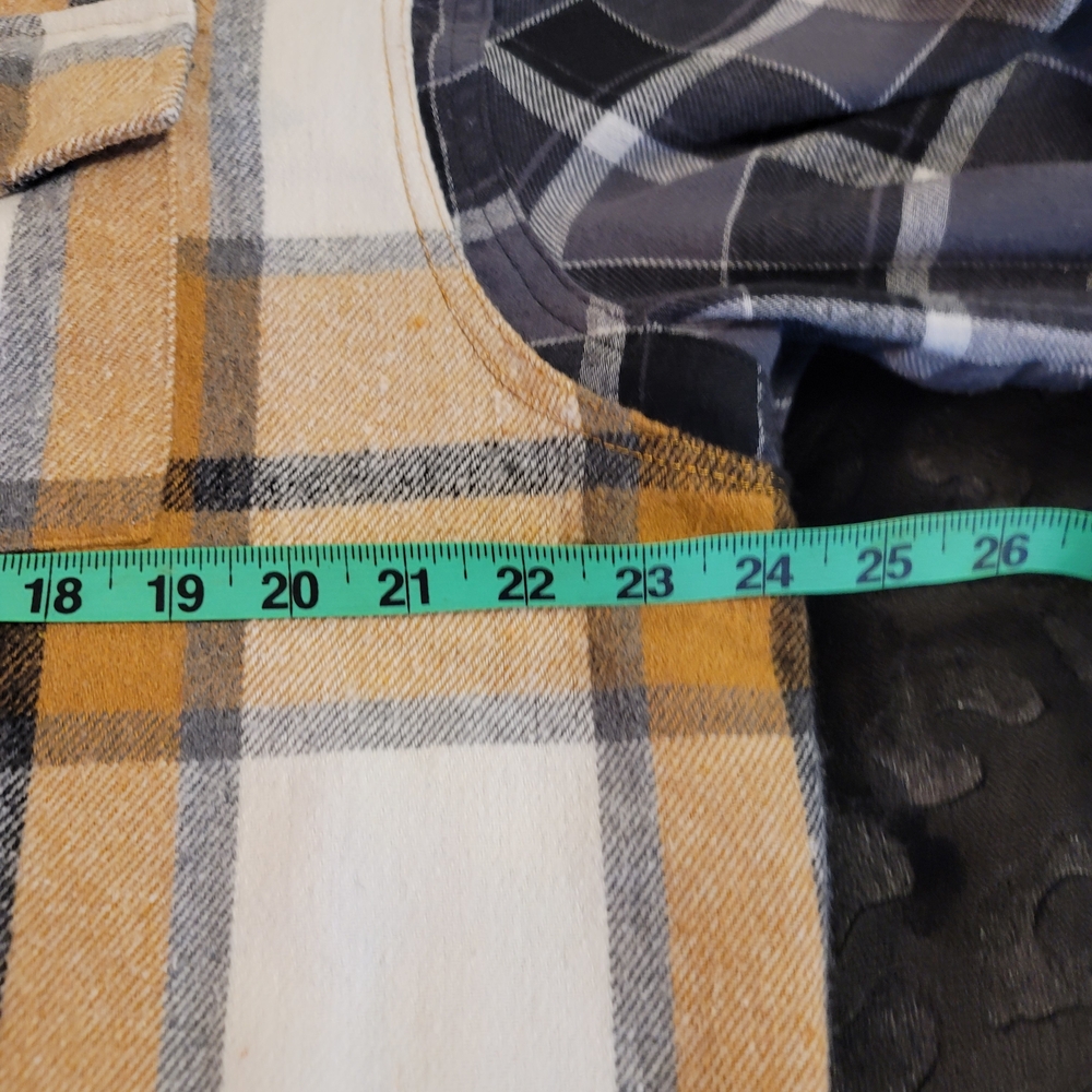 Upcycled Flannel Shacket - Picture 5 of 10